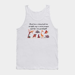 Read me a story animals Tank Top